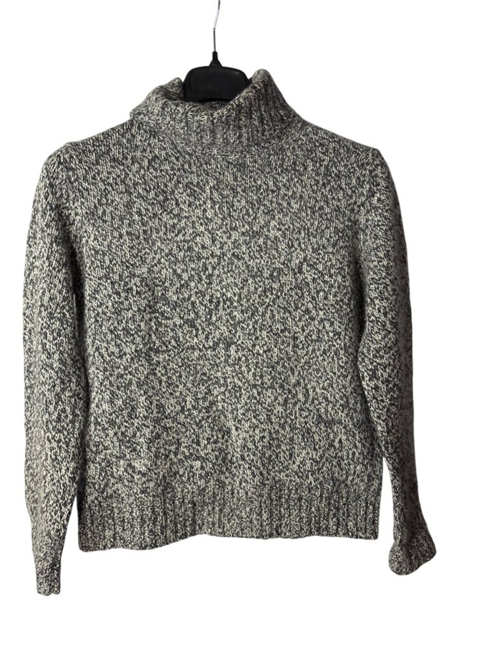 The Limited Womens Turtleneck Sweater M Knit Lambswool Angora Nylon Blend Y2K